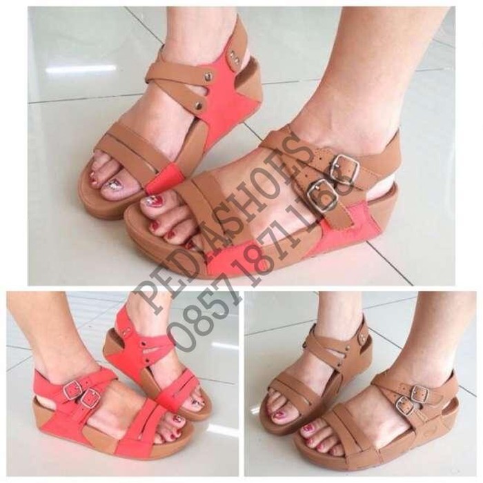 Fitflop Via Bar II 2 Original Sepatu Wanita Leather