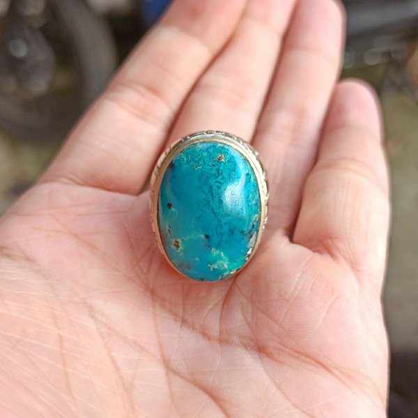 CINCIN BATU AKIK NATURAL BACAN DOKO MAJIKO BIG SIZE