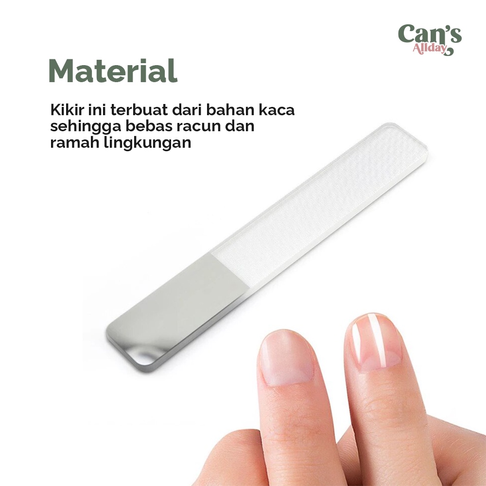 Kikir Kuku Pengkilap Pengikir kuku Nano Nail Buffer Shiner