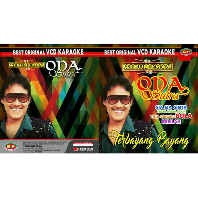 VCD Original Lagu Dangdut - Album Emas Ona Sutra