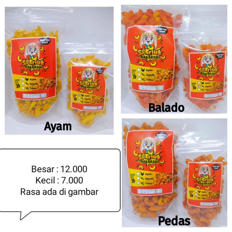 

MAKARONIKRIUK HARGA 7.000