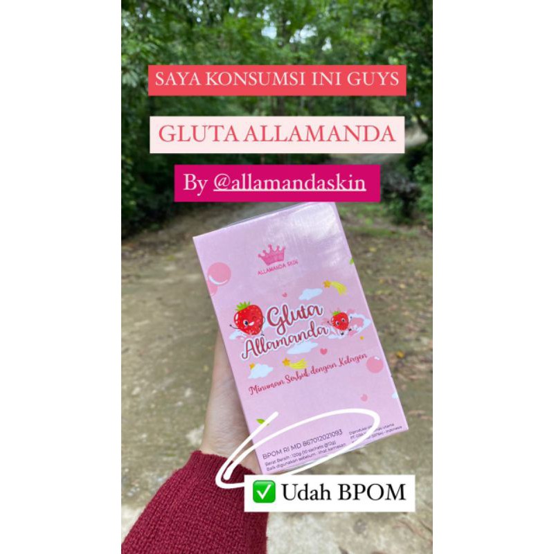 [COD] Collagen alamanda aman Herbal 100%