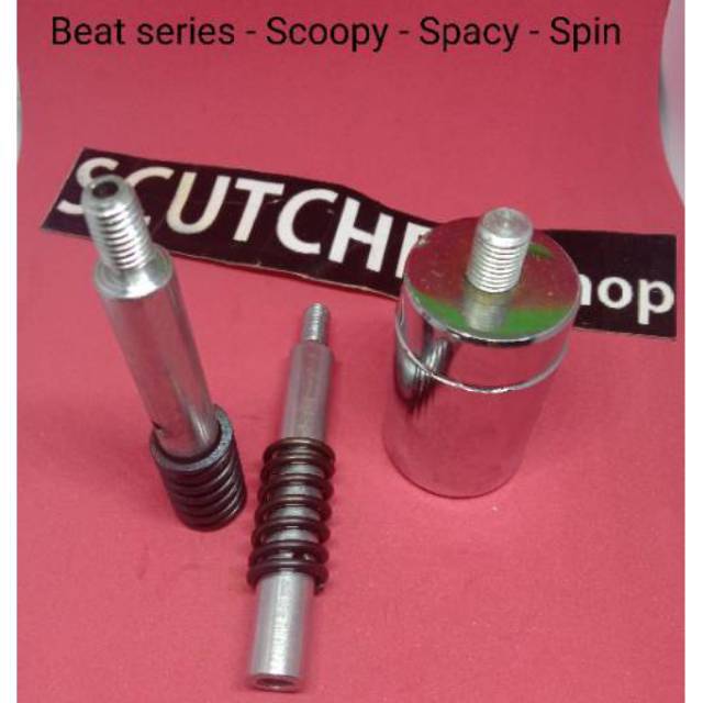 PAKET PENINGGI SHOCK DEPAN DAN BELAKANG HONDA MATIC BEAT