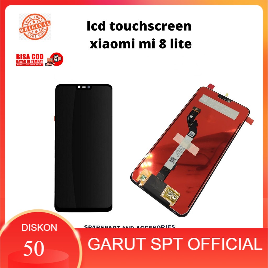 LCD TOUCHSCREEN XIAOMI MI 8 LITE MI8 LITE KUALITAS ORIGINAL