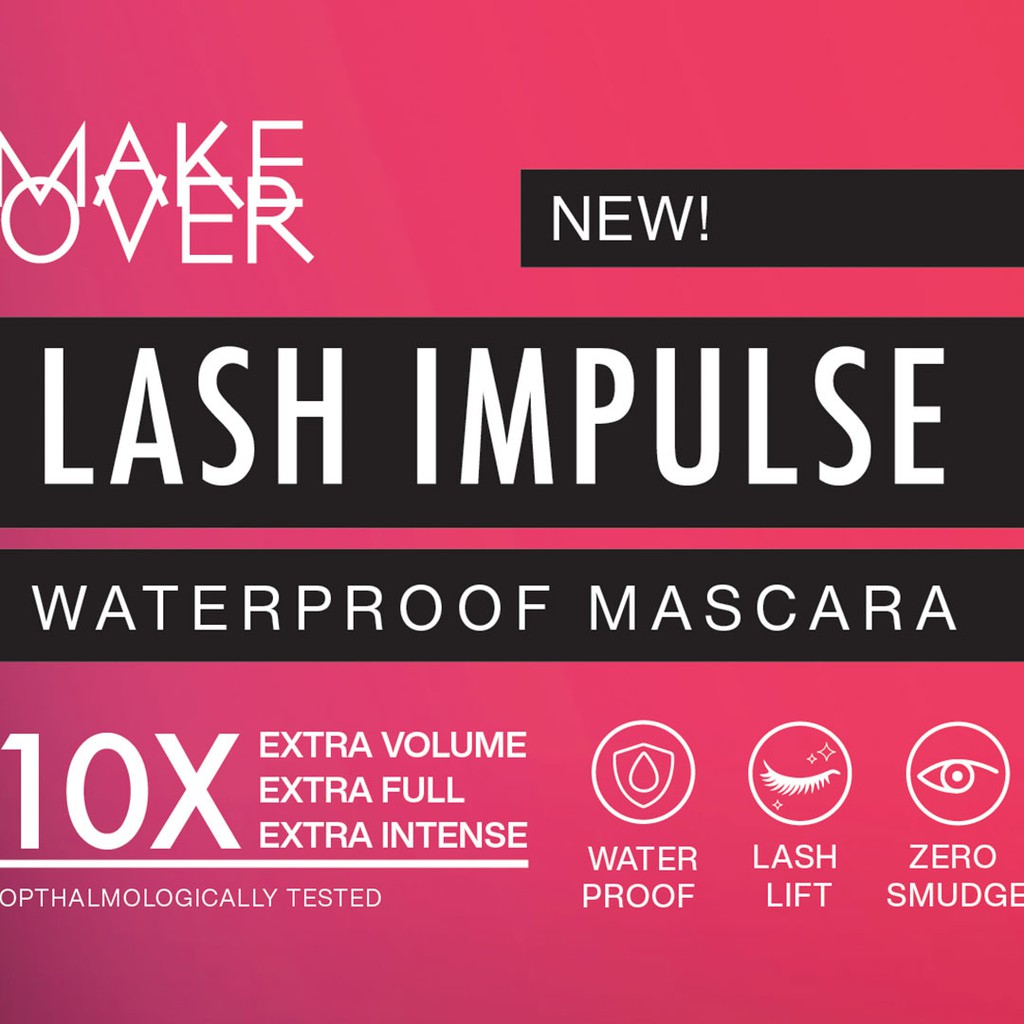 MAKE OVER Lash Impulse Waterproof Mascara