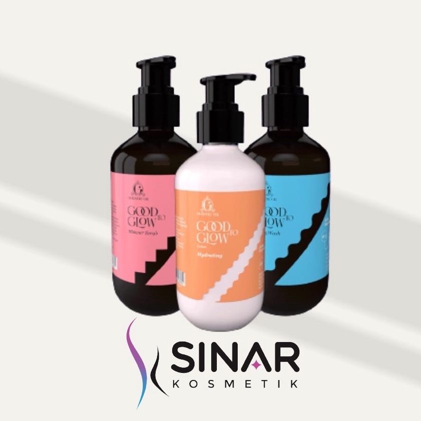 ✦SINAR✦ Madame Gie Good To Glow Body Shower | Body Scrub | Lotion Hydrating