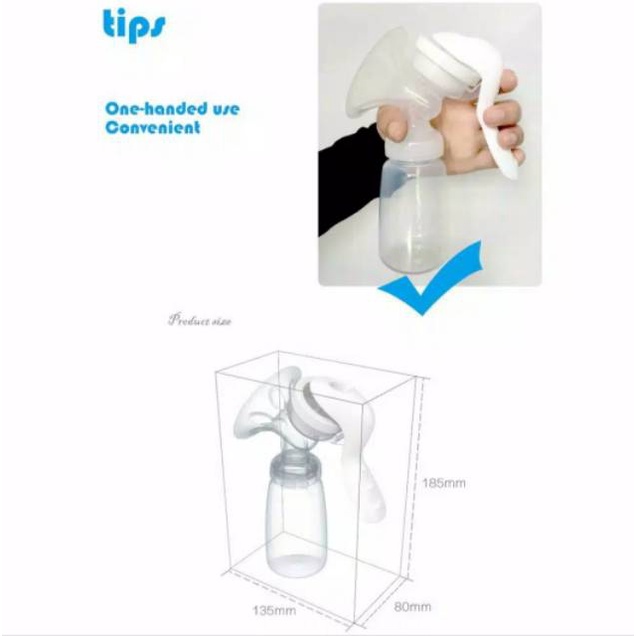 [ Bonus Dot ] Pompa ASI Manual Real Bubee Sondkoo Manual Breastpump n