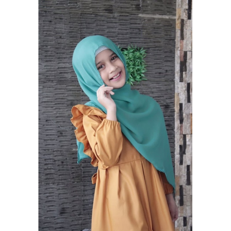 pashmina bordir / hijab crochet / pasmina picot / pashmina bordir