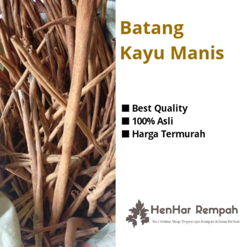 [500 gram] Kayu Manis / Cinnamon Stick