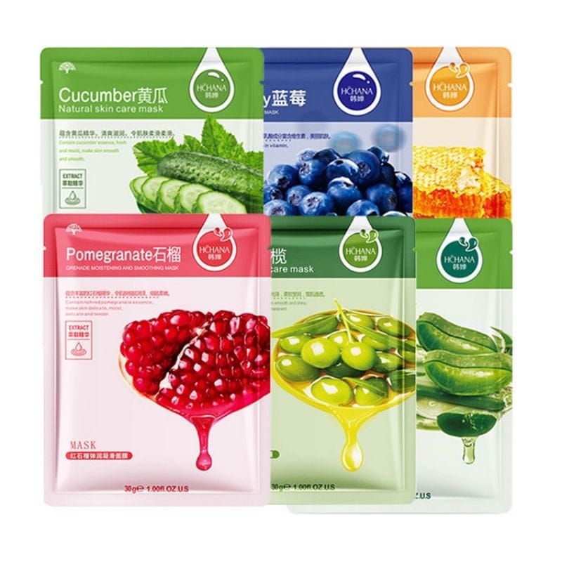 ROREC |  HCHANA SHEET MASK ( MASKER WAJAH ROREC | HCHANA)