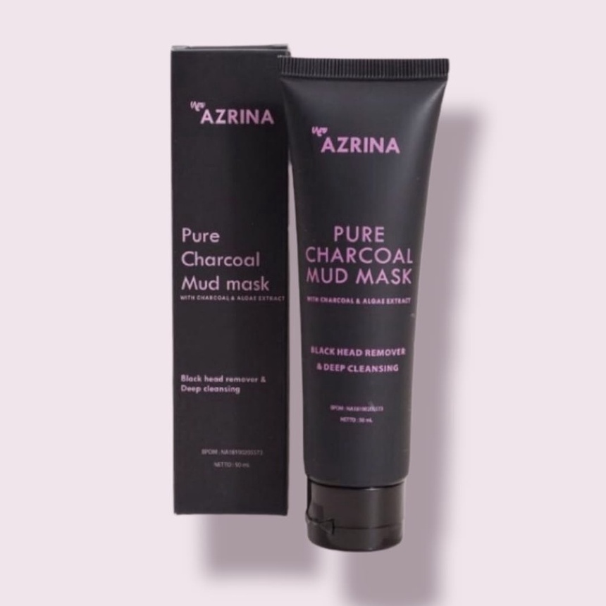 AZRINA PURE CHARCOAL MUD MASK I AZRINA BEAUTY