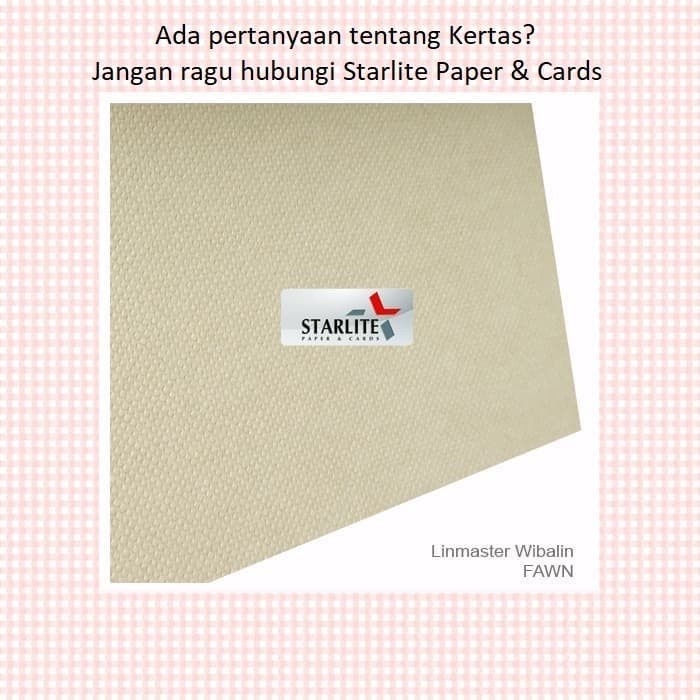 Kertas Covering Paper LINMASTER FAWN