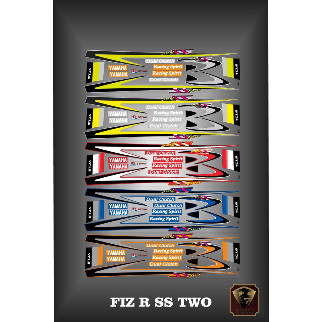 [COD] Stiker Sticker Striping Fiz r sstwo Fizr sstwo