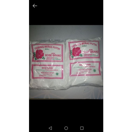 

Tepung beras Rose brand