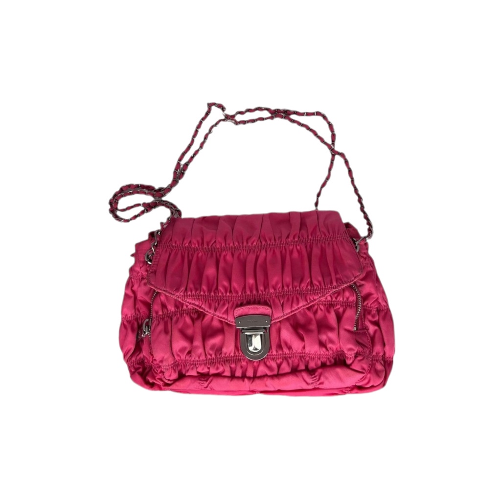 Prada Tessuto Gaufre Shoulder Bag
