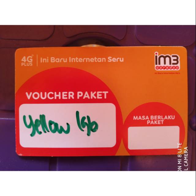 Voucher indosat 1GB 7 hari