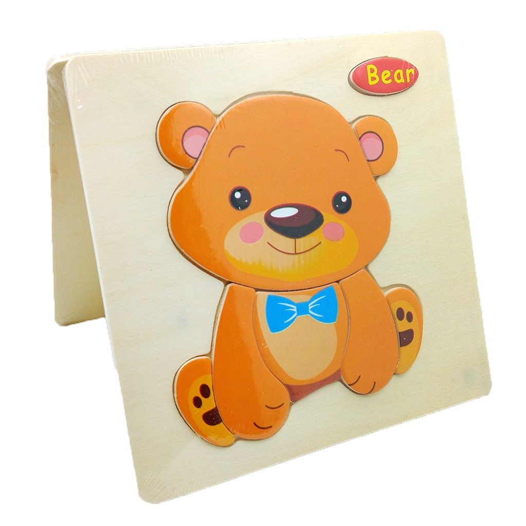 Puzzle Kayu Impor Mainan Edukasi Anak Wooden Puzzle