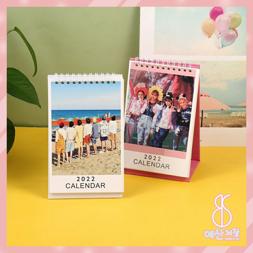 [BS] BISA COD Kalender 2022 Desk Calendar BTS BT21 KPOP Blackpink - KP893