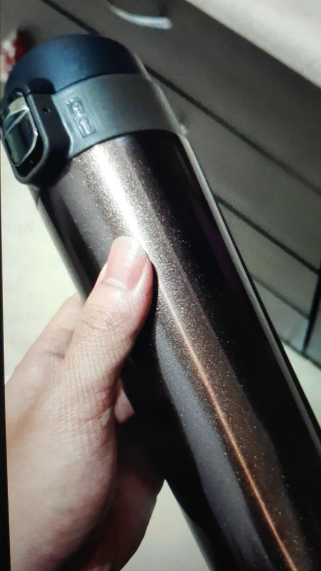 Termos Kancing Metalic Stainless Steel