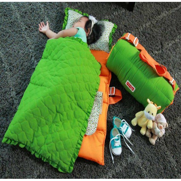 DIALOGUE BABY MATRAS/ KASUR LIPAT + SELIMUT BAYI POLKA SERIES [DGK9106]
