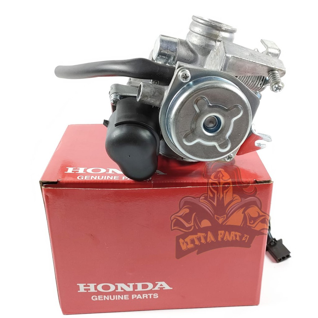 KARBURATOR CARBURATOR HONDA KEIHIN KVB KUALITAS ASLI ORIGINAL HONDA PASTI PRESISI TIDAK BANJIR LANGSUNG LANGSAM AWET DAN DIJAMIN MANTAP VARIO 110 LAMA / VARIO TECHNO / BEAT / SPACY / SCOOPY KVB KEIHIN