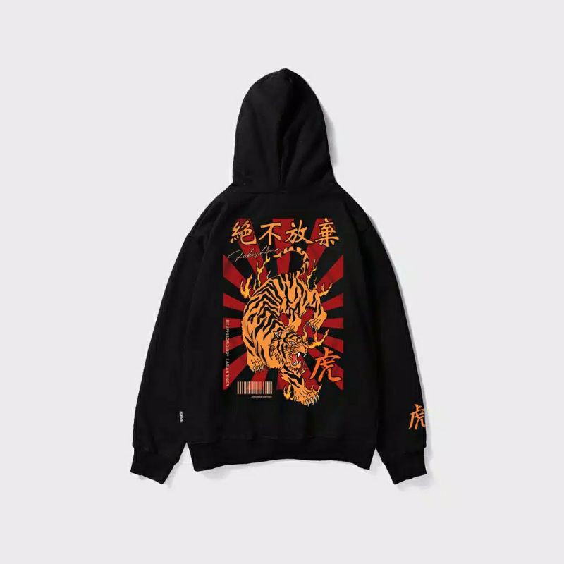 Pullover Hoodie - Asian Tiger/Hoodie Memphisorigins Terbaru/Sweater Hoodie Sunmori/jaket sukajan
