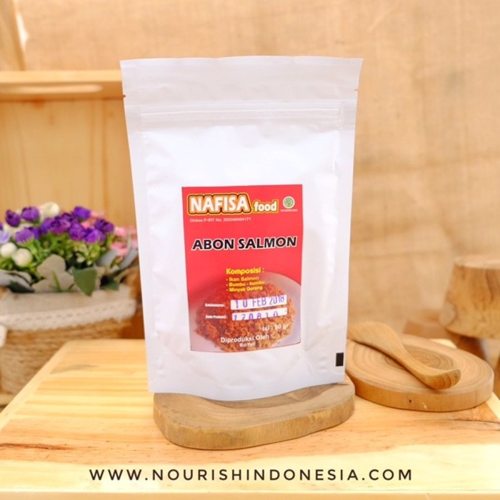 

Nafisa, Abon Salmon 90 gr Halal NO MSG