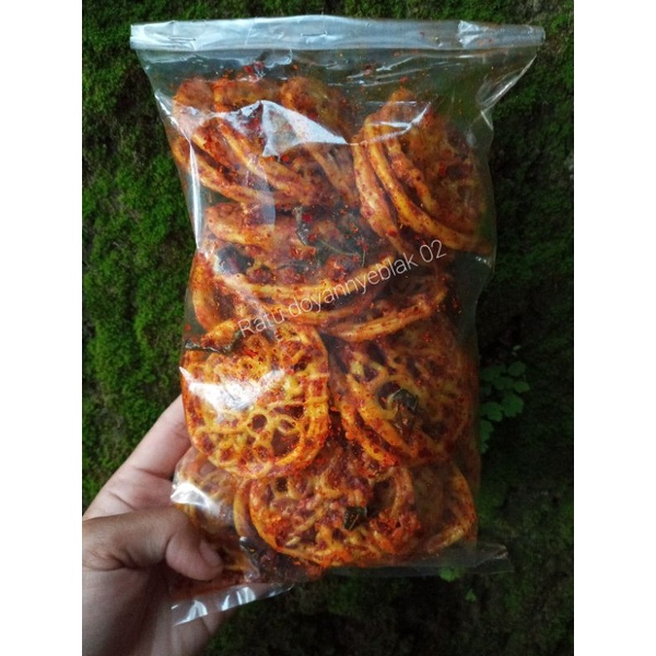 

seblak krupuk mie,krupuk has babdung.sebring bumbu daun jeruk