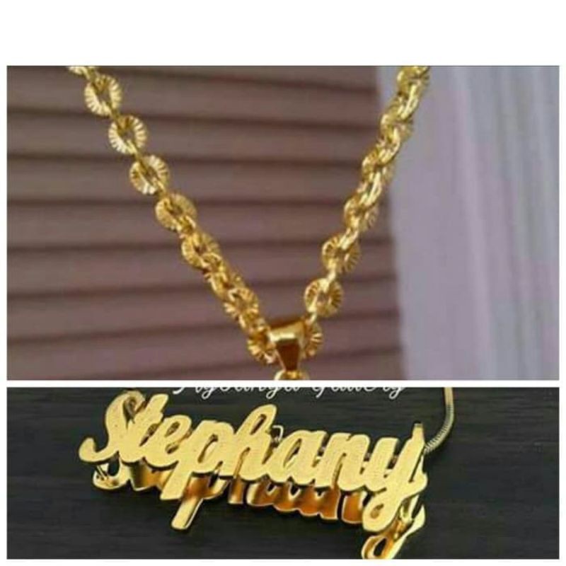 kalung nama custom