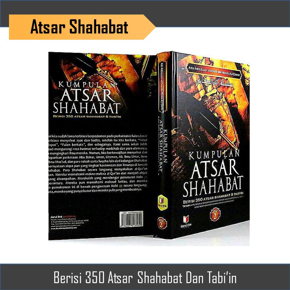 Buku Paket Kumpulan Atsar Sahabat 2 Jilid Original