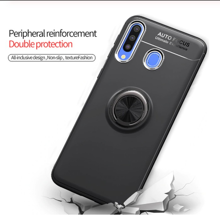 Case Samsung M30 Iring Invisible tpu soft case back cover