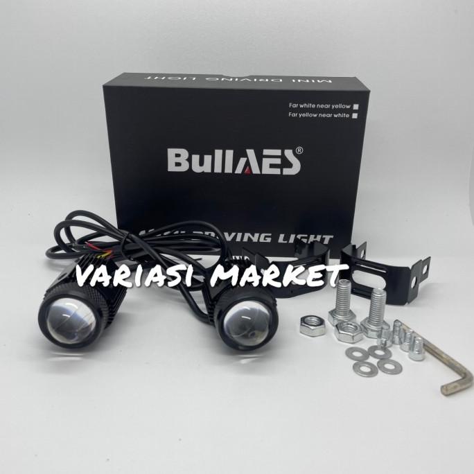 Lampu Tembak Laser Gun D2 Bullaes - Foglamp Mini Laser Gun D2 Bullaes