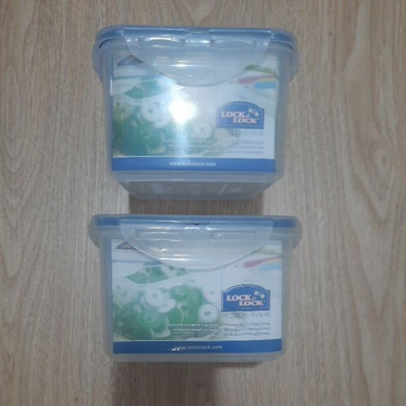 Lock n Lock Rectangular Food Container 860ml HPL855 - Wadah bekal makanan