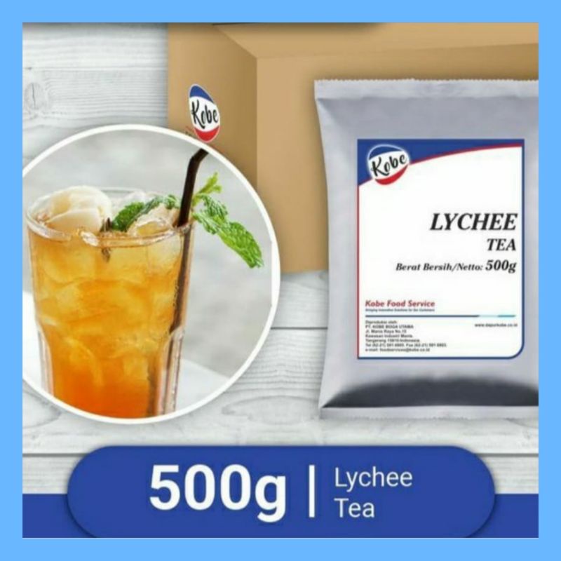 

KOBE LYCHEE TEA / TEH LECI 500 gr
