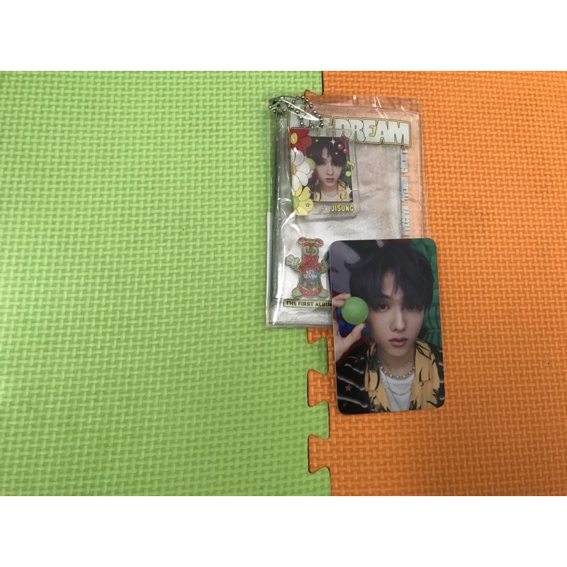 nct dream hot sauce photo holder & keyring jisung