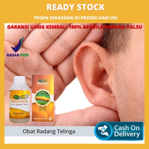 Obat Herbal Otitis Media Akut, Radang Telinga, Telinga Berdengung, Obat Alami Sakit Telinga Nyeri Qn