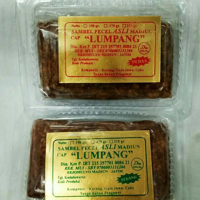 

Sambel pecel asli madiun bumbu pecel