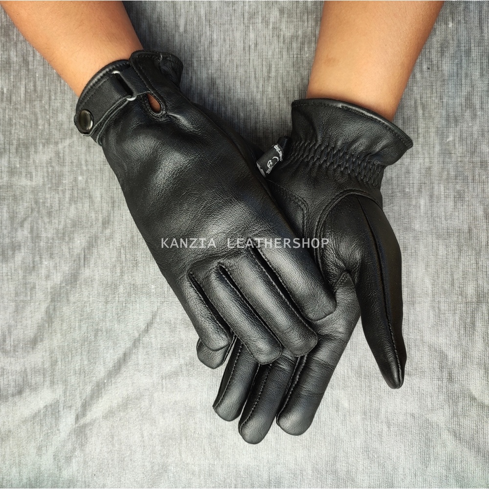 Sarung Tangan Kulit Pria dan Wanita Full Leather Gloves