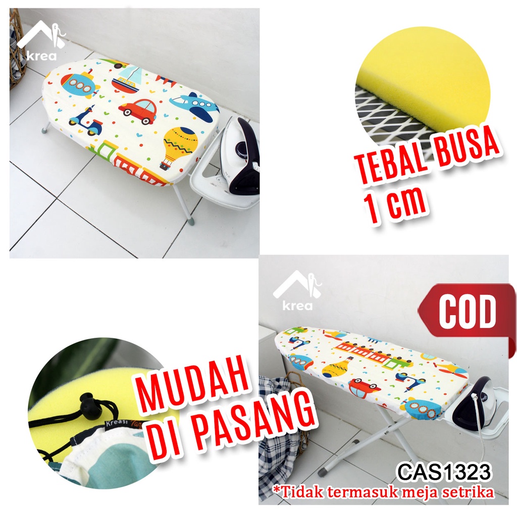 COVER MEJA SETRIKA KECIL DAN BESAR KRISBOW CAS1323 ( TANPA MEJA )