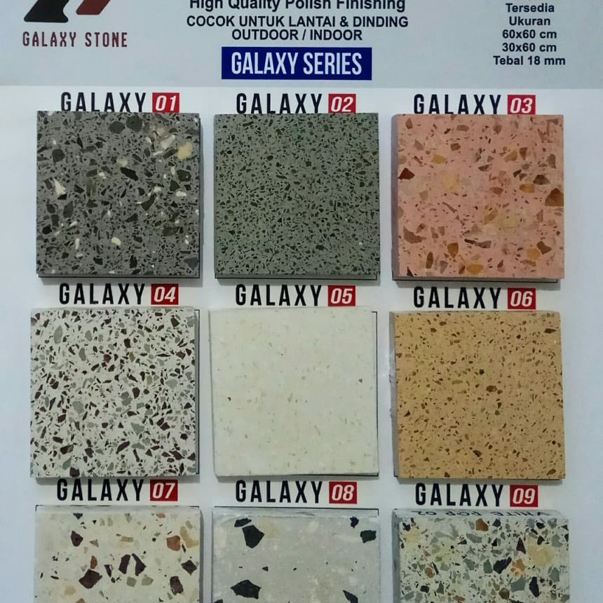 Lantai Teraso ubin | Galaxy Series