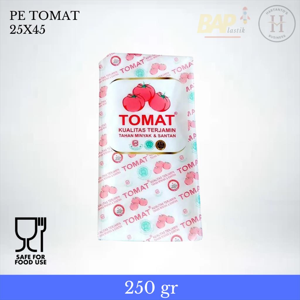 Plastik PE Tomat 25x45