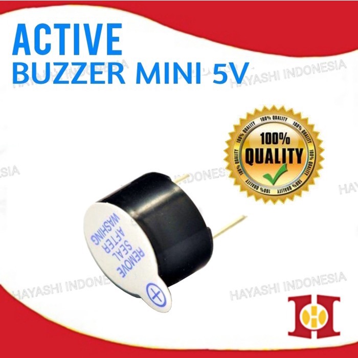 Buzzer Speaker Alarm Active 5V Arduino Uno Mega Mini Nano Aktif Buser - 10pcs