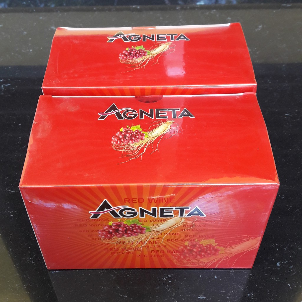 Agneta Red Wine 1 Paket Isi 2 Box Termurah