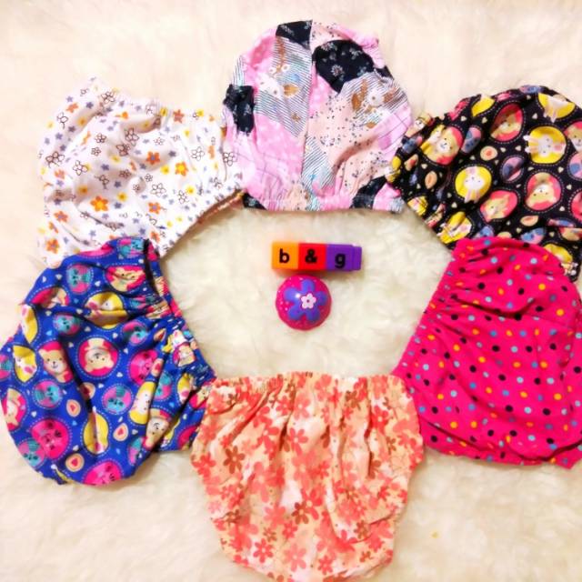 6 Pcs Celana Dalam Anak Perempuan Motif Random Terlaris