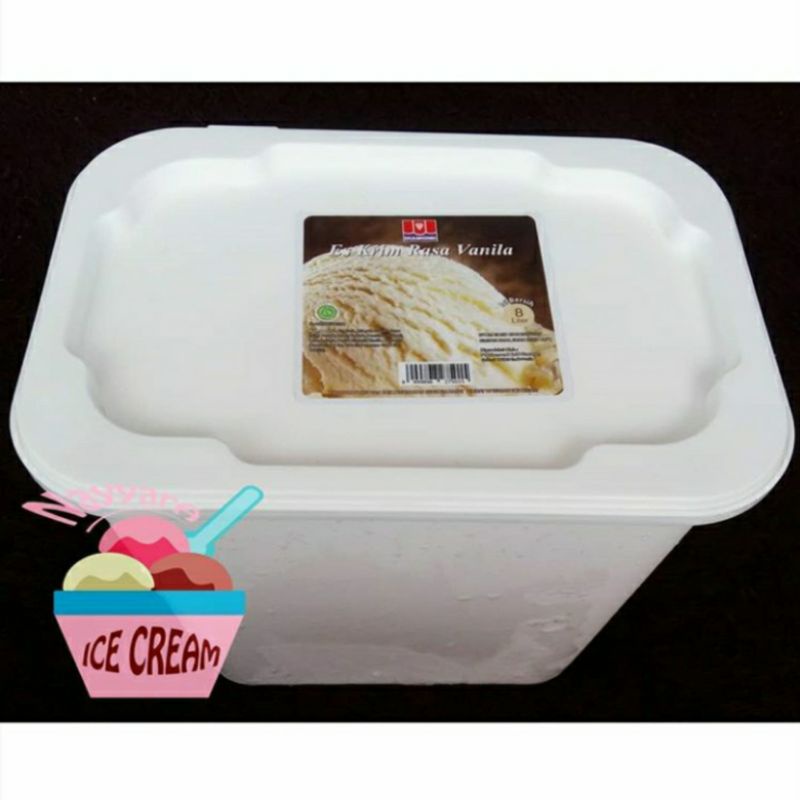 

Es Krim Vanilla Diamond 8 Liter