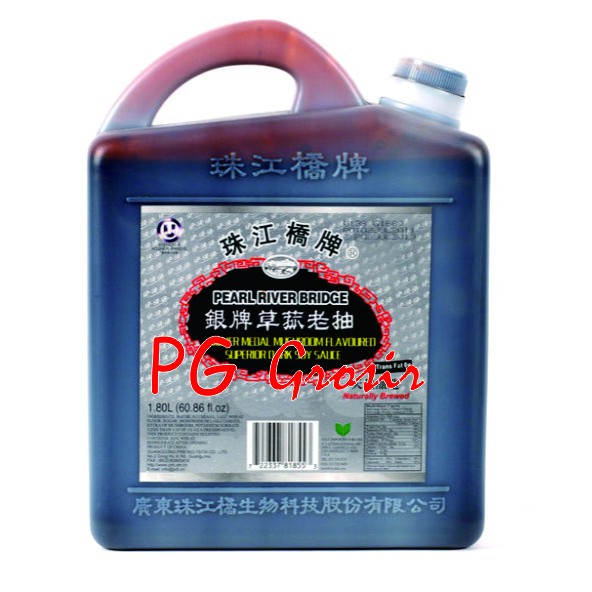 

Kecap Asin Jamur Pearl River Bridge Repacking 100 ml (Mushroom Soysauce)