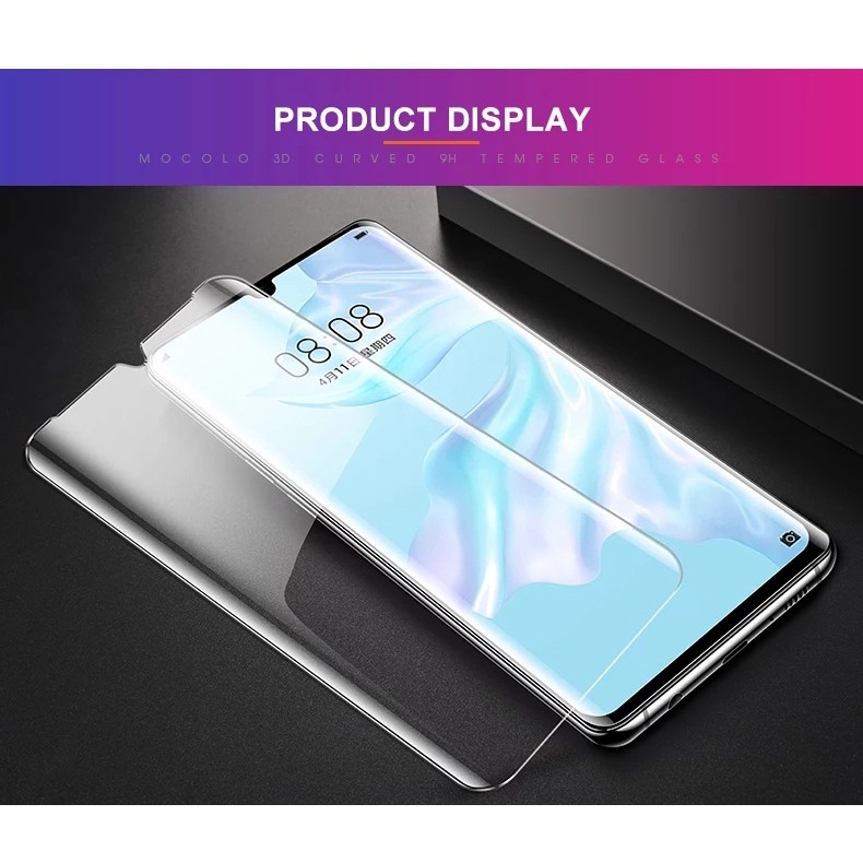 HUAWEI P30 PRO P40 PRO TEMPERED GLASS UV COVER CLEAR BENING TRANSPARAN TEMPRED PELINDUNG LAYAR FULL COVER ANTI GORES KACA P 30 PRO P 40