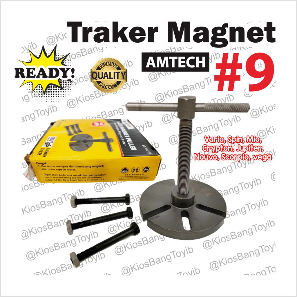 Traker Treker Magnet/Puller Magnet Motor Nomor 3 Nomor 9 #3 #9 Kharisma Satria Vario Mio Spin Tiger