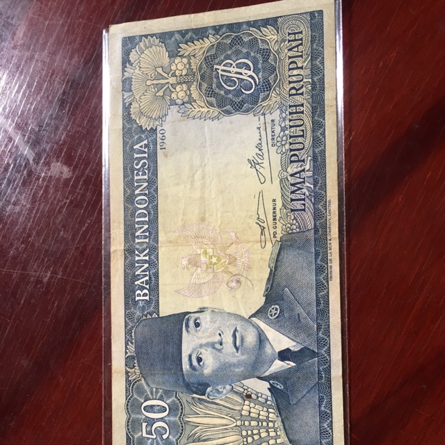 Uang Kuno Rp 50 Soekarno