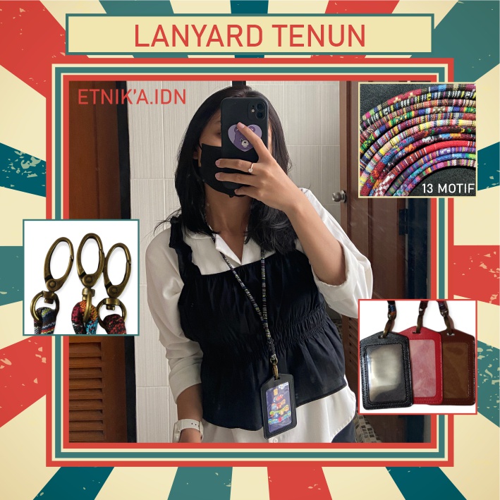 

LANYARD TENUN / ID CARD HOLDER TALI